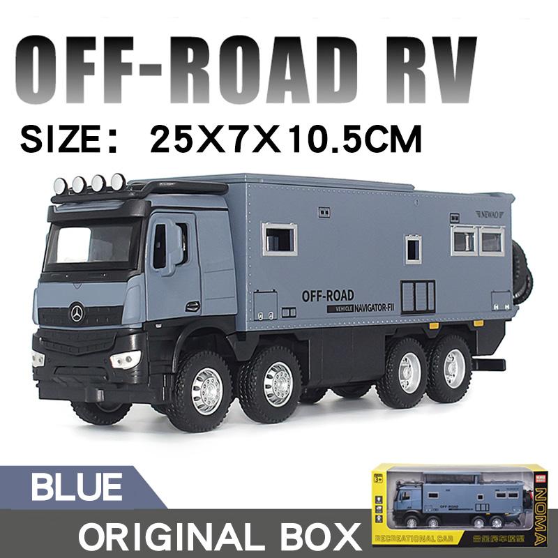 

Масштаб 1/32 Mercedes Benz Nomadism Внедорожник RV Сплав Модель автомобиля Коллекция Литой Миниатюрная игрушка Звук и свет Игрушка для детей Подарок серый