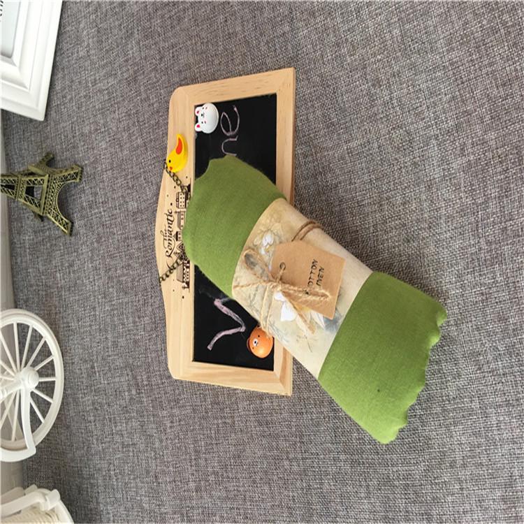 Korean Four Seasons Cotton Linen Women's Scarf: Solid Color Literary Shawl & Extra Long Beach Silk Scarf