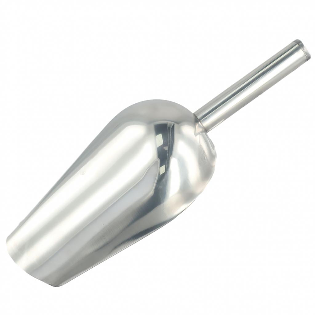 Bar Ice Scoop Bin Box Candy Scooper Spice Large Metal Buffet Kitchen Dry Steel