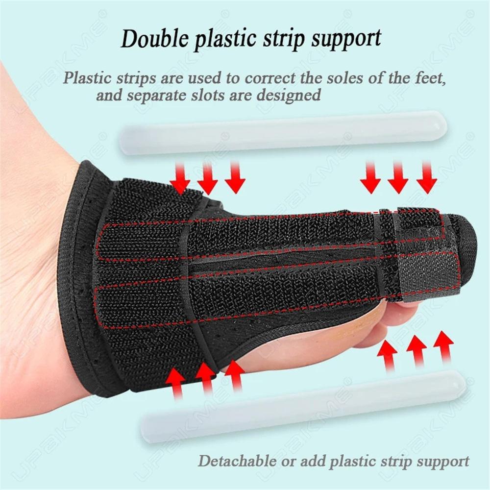 1Pcs Hallux Valgus  Adjustable Toe Protector Bunion Corrector Orthopedic Bone Thumb Big Toes Separators Splint Feet Straightener