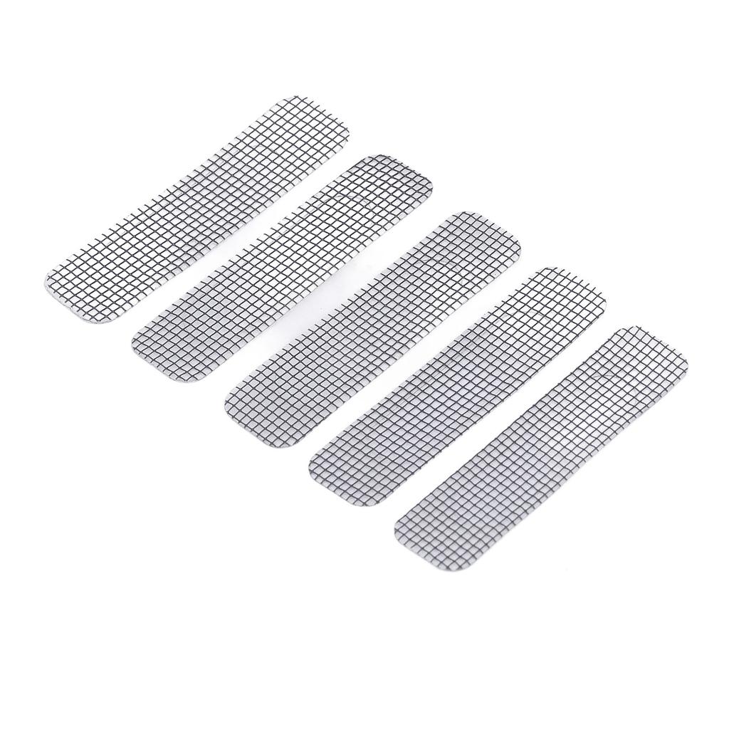 20PCS Window Screen Repair Patches Stainless Steel Self Adhesive Covering Mesh Tape Set for Window