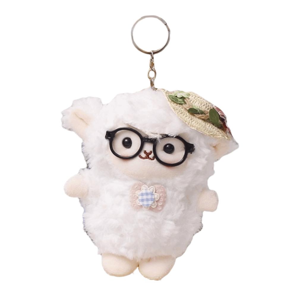 Lamb New Year Lamb Plush Keychain Decorations Sheep Plush Toy Fashion Sheep Doll Pendant Bag Charm