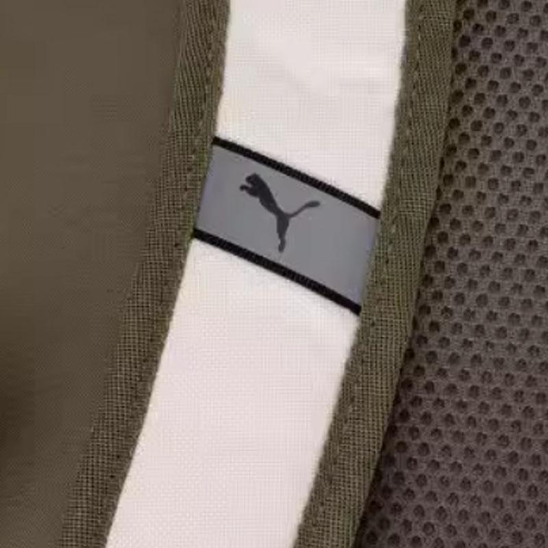 New PUMA Fabric Backpack Unisex Olive Green & White 090697-13XYY20250708365996