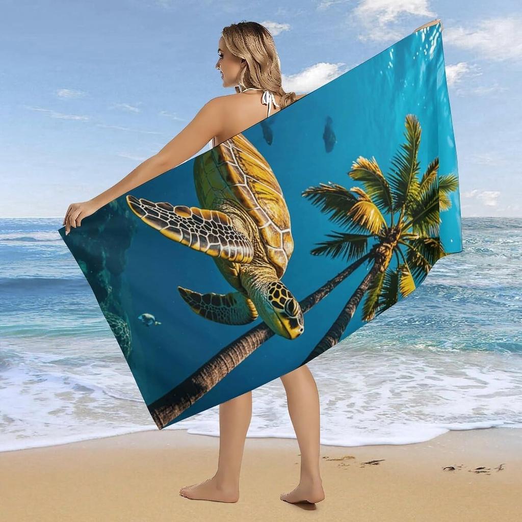 1pz Telo Mare con Fantasia Fiori Viola per Famiglia Stuff Regali Asciugatura Rapida Senza Sabbia Per Bagno Yoga Turismo Spiaggia Campeggio Nuoto