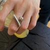 Women's Geometric Irregular Ring Adjustable Finger Ring High Jewelry Open End Ring, Suitable for Party and Birthday Gifts