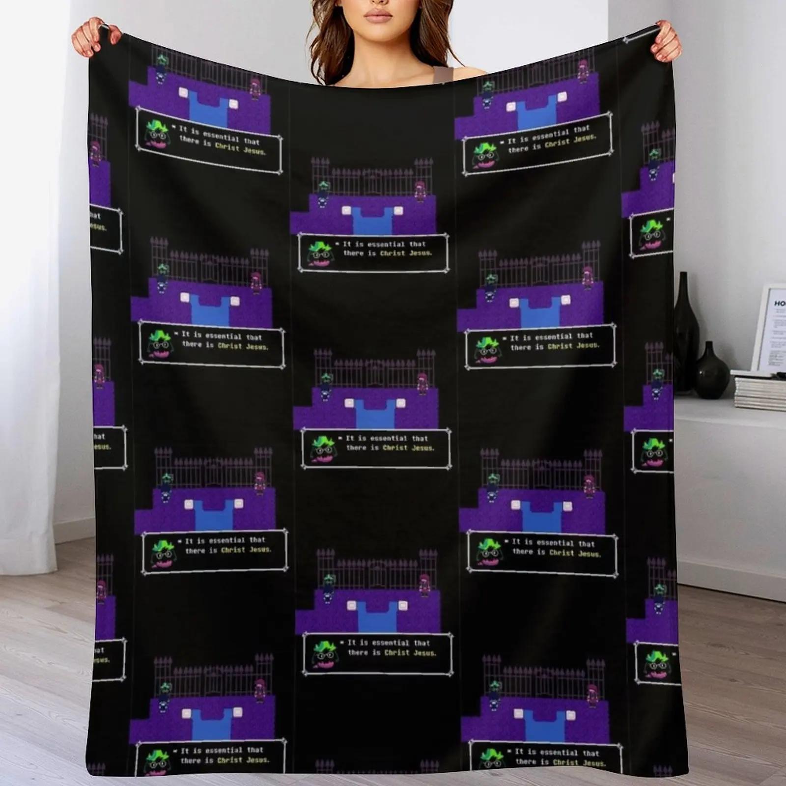 

Плед Deltarune Теплый фланелевый плед для дивана, кресла, спальни 102x76cm(40x30in)