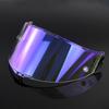 Visière de Casque de Moto Lentille PISTA GPRR CORSA Fumée Bleue Teintée Pare-brise Électroplaqué Avec Aileron Accessoires
