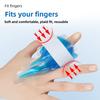 PVC Gel Kalt- und Warmkompresse Fingerabdeckung, Weich und hautfreundlich ohne zu gefrieren, Wiederverwendbare Fingerprotektor Beweglicher Ring