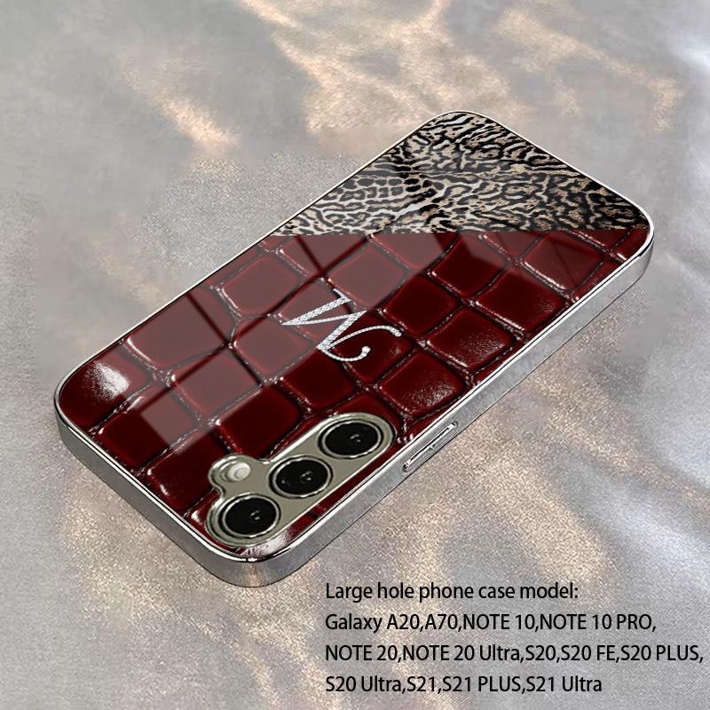 Custodia rigida in TPU Vetro Galvanizzato per Samsung Galaxy S26 S25 S24 S23 S22 S21 FE Ultra Plus Resistente ai Graffi Protezione Avanzata