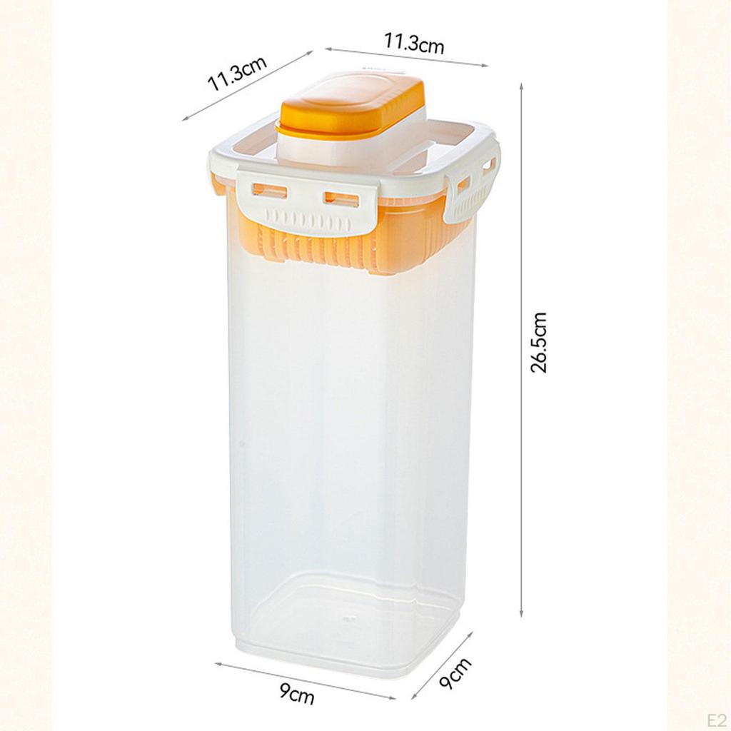 Wasserkrug Kühlschranktür 1,7 Liter mit Deckel Krug Eistee-Kessel zum Zubereiten