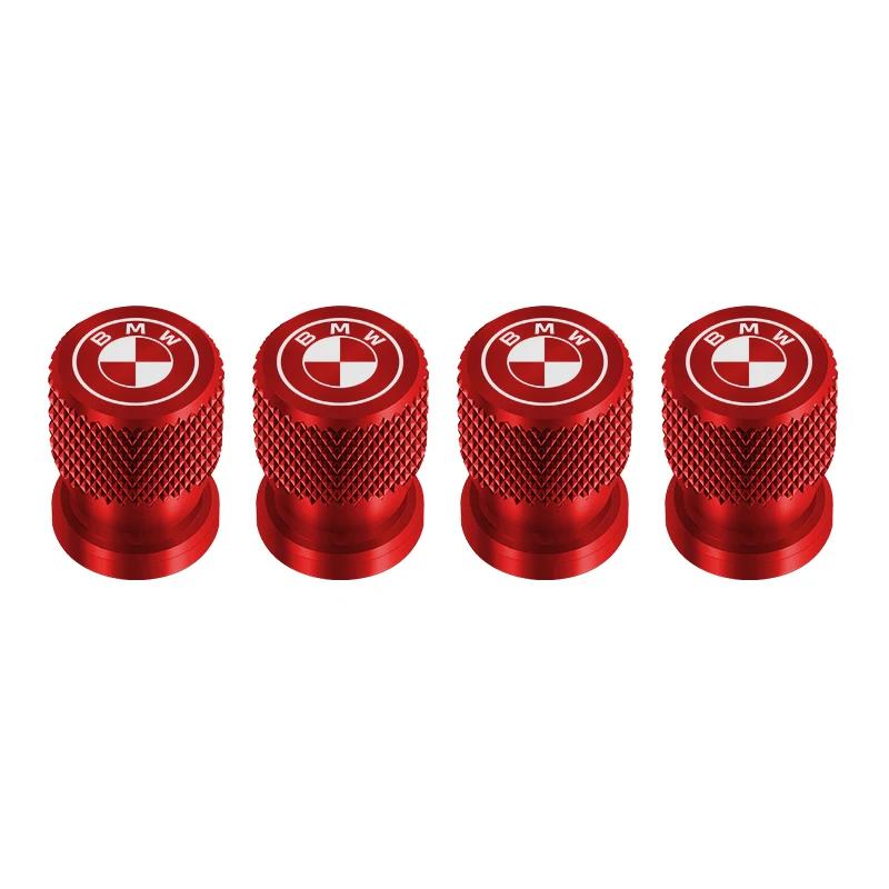 Car Wheel Tire Valve Caps Aluminum Tyre Tire Valve Air Port Cover Car Accessories For BMW Performance M Power E90 E91 E92 X3 X5