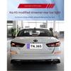 2PCS LED Red Rear Bumper Reflector Lights Brake Warning Stop Tail Lamp For Kia Optima K5 2019 2020 2021 Car Accessories