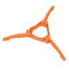 Outdoor Camping Gas Tank Bracket Hiking Bottle Shelf Foldable Stand Tripod