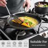 D2 Stainless Steel Crepe Pan Non-Stick Pots Honeycomb Coating Frying Pan Pizza Tray 24/26/28cm Kitchen Cookware Pancake Egg Pan