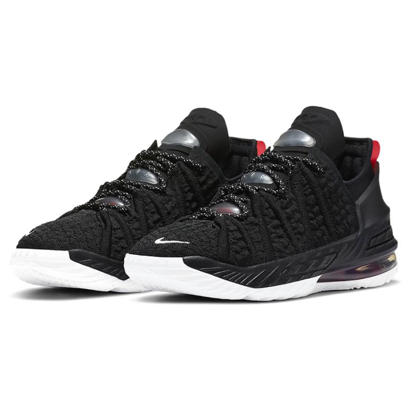 Nike LeBron 18 Bred GS Sneakers CW2760-001
