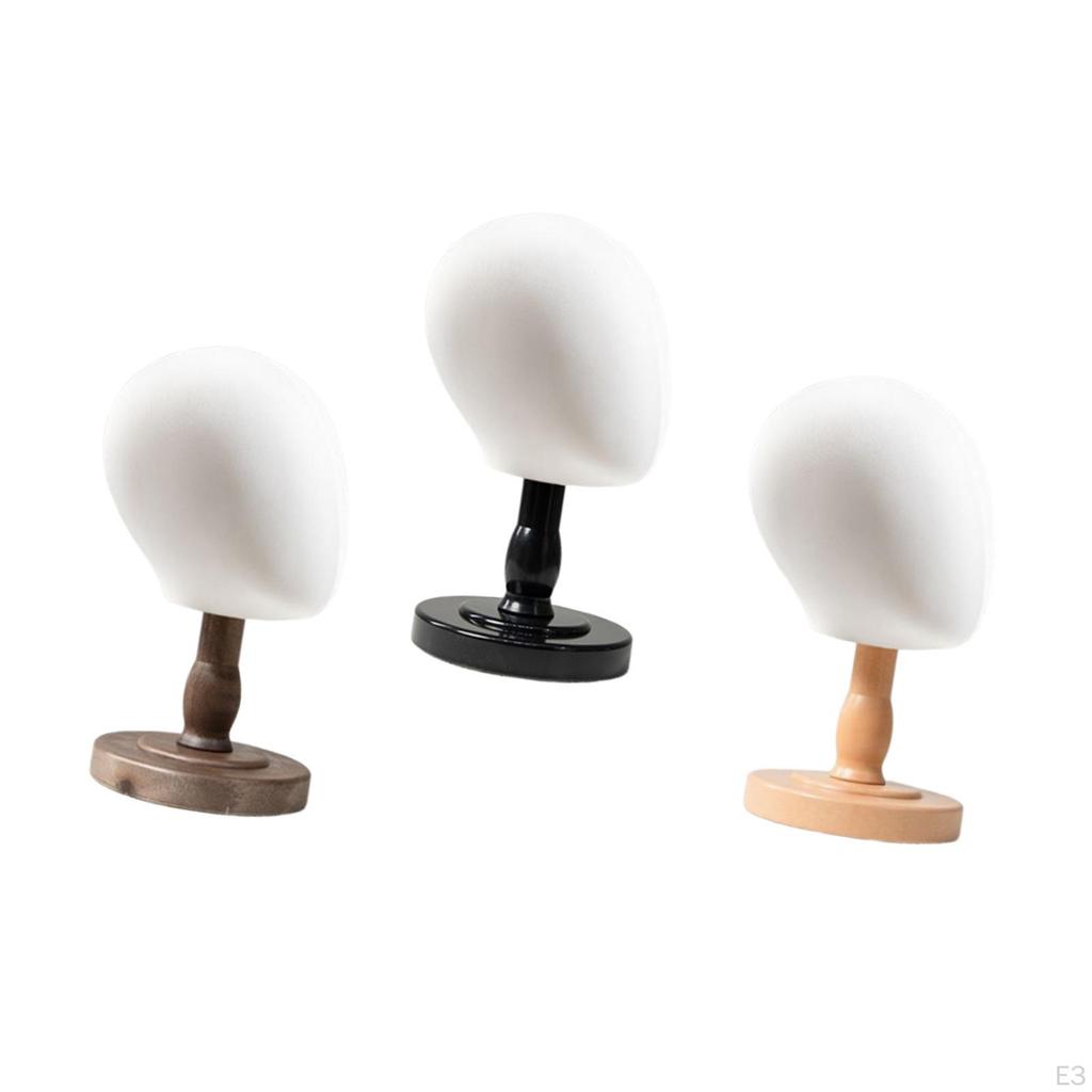 Hat Display Holder Making Styling Head Manikin for Hairpiece Headphone