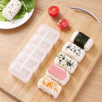 5 szt./zestaw Formy do Sushi Nigiri Formy do Kulek Ryżowych Nieprzywierająca Prasa DIY Narzędzie do Bento