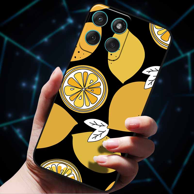 For Motorola Edge 60 Fusion Case 60Stylus 3D Flowers Emboss Phone Cases for Moto Edge 60 PRO Stylus Back Soft Silicone Bumper