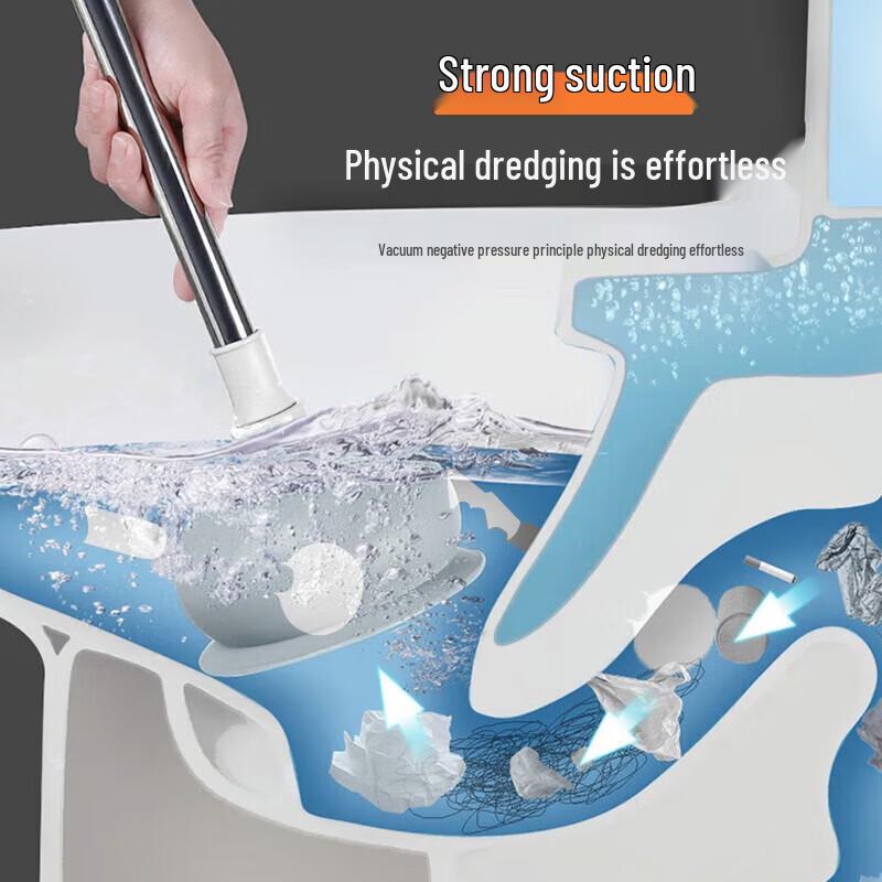 Toilet Plunger and Dredging Tool