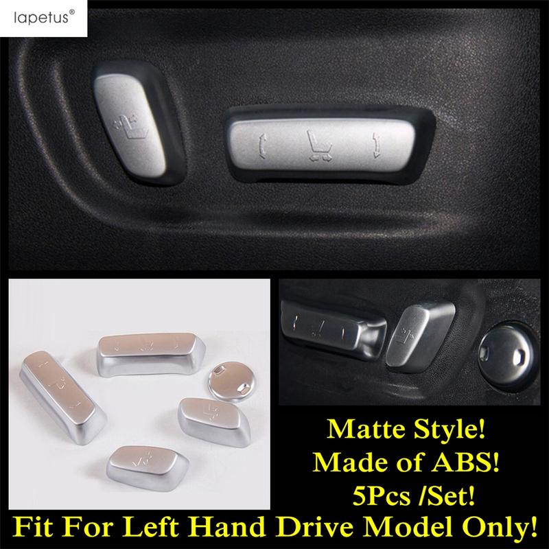 Lapetus For LEXUS NX 200 300h 2015 -  Car Seat Memory Adjustment Button Switch Cover Trim Matte Interior Accessories