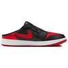 Air Jordan 1 Mule Golf Bred Unisex Sneakers Black White Varsity-Red FJ1214-001