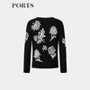 Ports Women's Embroidered Knitted Sweater
