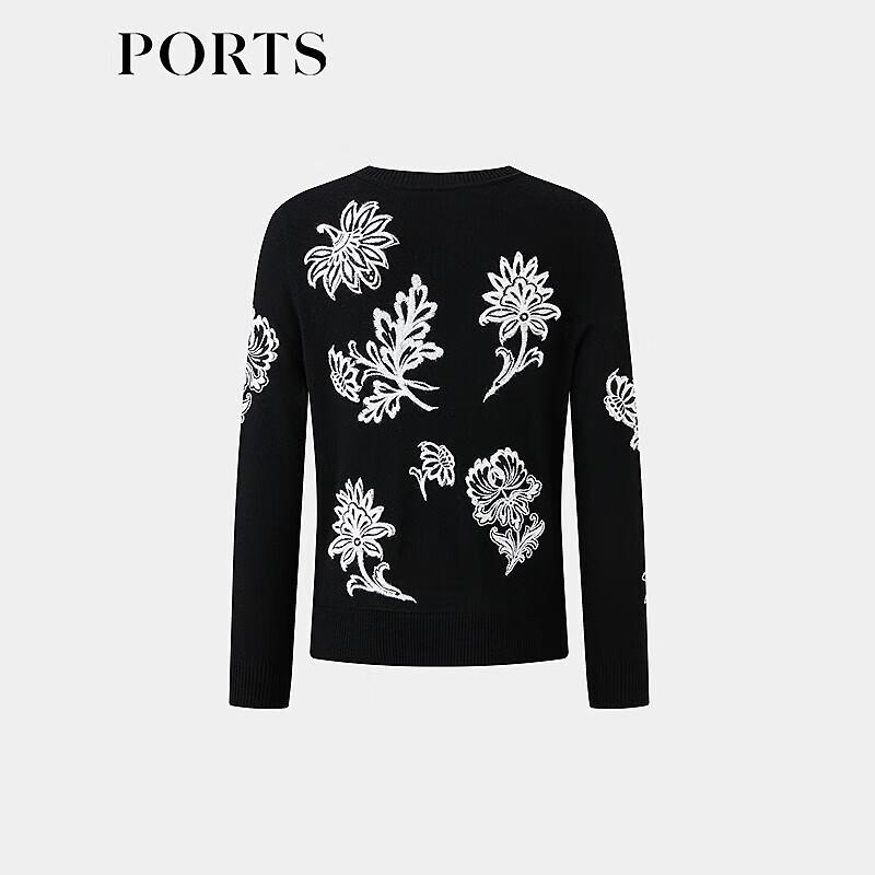 Ports Women's Embroidered Knitted Sweater