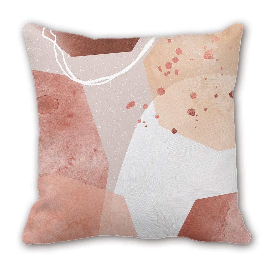 Geometric Irregular Light Luxury Nordic Pillow Model Room Hotel Decoration Sofa Backrest Bay Window Pillow Plush