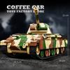 Non-Toxic Germany Military Medium Tank Iv Moc Bricks Puzzle Toys Ww2 G-Type Panzer Building Blocks Army Car Model Adult Children Kids Gifts New