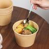 550ml Disposable Paper Bowl, 100 Count