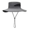 Men's UV Resistant Fisherman Hat, Outdoor Sun Protection Sunshade Hat, Large Brim Breathable Hiking Hat