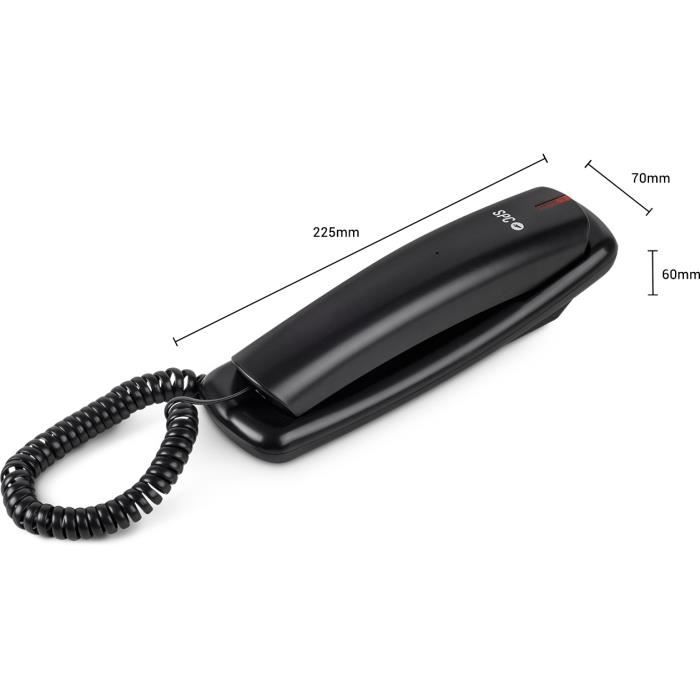 Corded Telephone - Spc - Original Lite 2 - Black - 10 Memories - Home/office/hotel Use