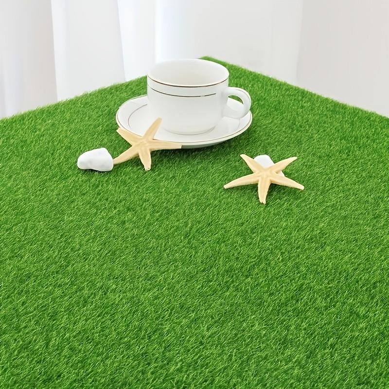 1Pcs 15cm/30cm Artificial Grassland Simulation Moss Lawn Turf Fake Green Grass Mat Carpet DIY Micro Landscape Home Floor Decor