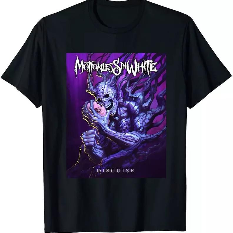 Унисекс футболка Motionless In White, Унисекс футболка с тура Motionless In White XXXXL