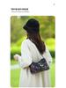 2025 Women's Large Capacity Multi-Compartment National Tide Print Fashion Crossbody Bag for Travel