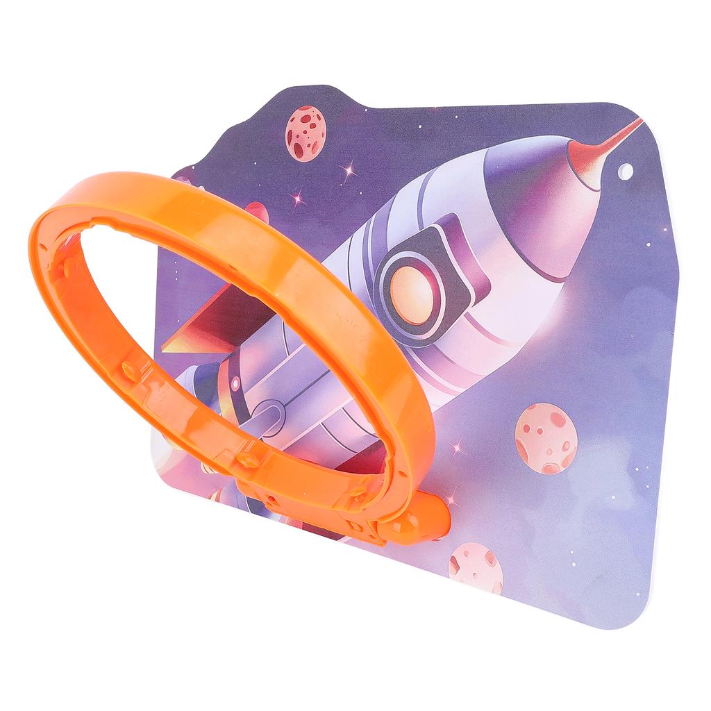 Kinder Basketballkorb Indoor Ohne Bohren Hängend Indoor Basketballziel Spielzeug Höhenverstellbar Cartoon