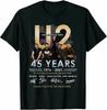 Thank You For The Memories U2 Band Cotton Black S-4XL Unisex Black Shirt