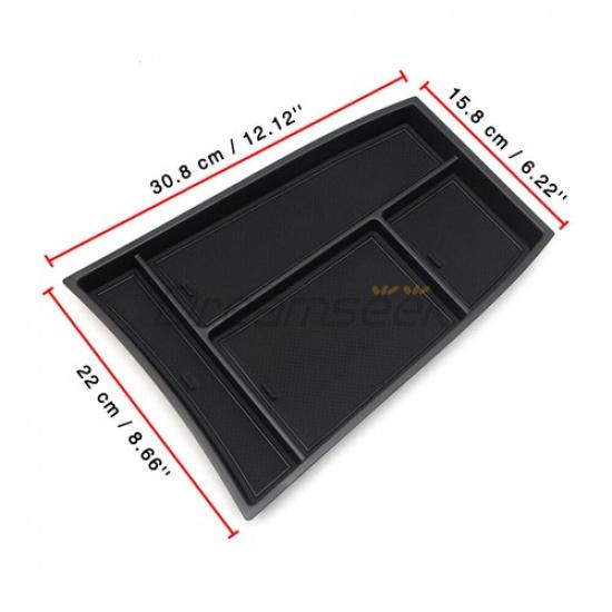 Center Console Storage Box for Nissan X-Trail Rogue T33 21+ Lower Organizer Tray