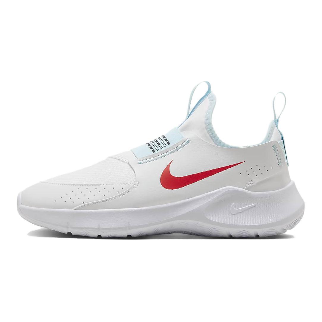 

New Nike Flex Runner Anti-Slip Wear-Resistant Low-Top Kids Running Shoes White Blue Red Teenagers HM5635-161 40