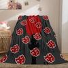 Japanese anime cartoon NARUTO famous Uzumaki Naruto blanket soft home furnishing nap decoration four seasons warm Sherpa blanket B5