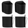 Letics Car Drink Holder Set for Rear and Passenger Seats Cup Holder Storage Seat Side Storage (2 Pieces) - Pocket, Add-on