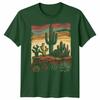 Retro Desert Cactus Unisex T Shirt Southwest Boho Plant Lover Unisexs Unisexs Tee