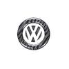 O7·Carbon Fibre Car Emblem Steering Wheel Decoration Sticker Accessories For Volkswagen Polo Arteon Tiguan Golf Touareg GTI Amarok