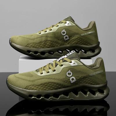Running Shoes Men Mesh Lightweight Flat Outdoor Gym Jogging Shoes Comfortable Original Tennis Shoes Cushioning Sneakers Man