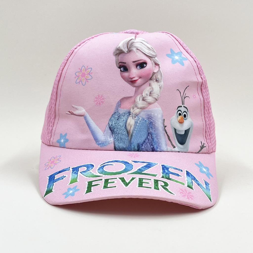 Character Frozen Baseball Hat With Breathable Polyester Material Sun Protection