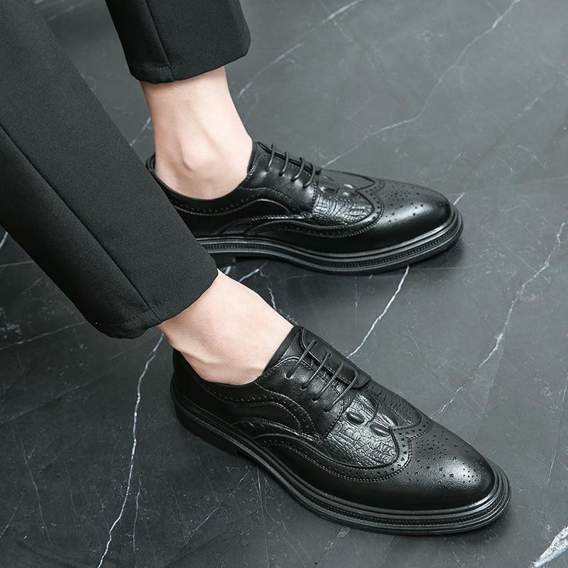 Business Shoes Men Formal Dress business suit Shoes Male Office Wedding pary shoes men Flats Footwear Mocassins Homme