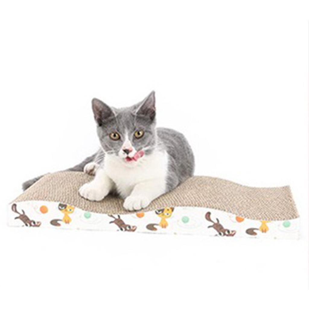 large cardboard cat scratcher