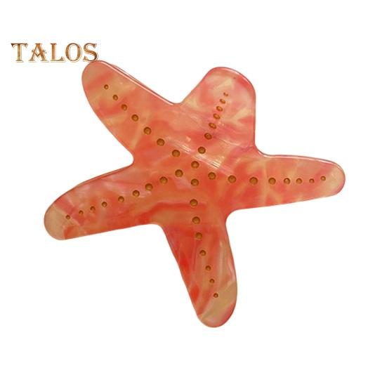 Octopus Fish Shape Hair Claw Women Acetic Acid Hair Clip Anti-slip Large Clip Back Head Clip Hair Catch Clip Head Accessories