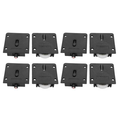 4 Sätze Schiebetürrolle 25mm Kleiderschrank Umlenkrolle Rad Zubehör für Schrankmöbel