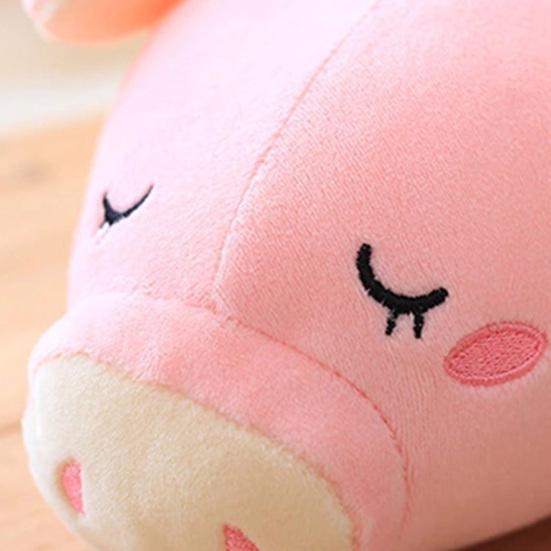 Pig Plush Pillow PP Cotton Filling Sofa Ornament Pink Cute Piggy Pillow Stuffed Animal Doll Birthday Gift